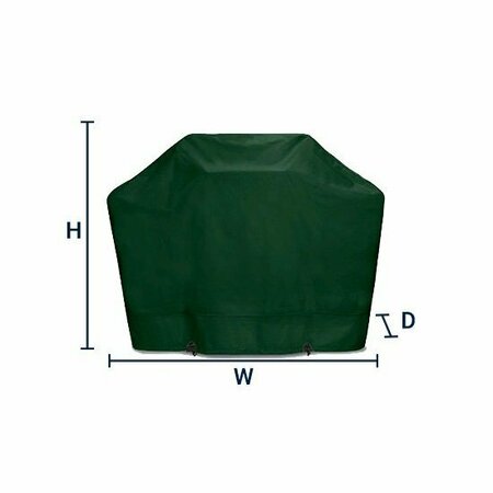 EEVELLE Portofino Series - BBQ Grill Cover - Hunter Green PFBBQXXL-HTR